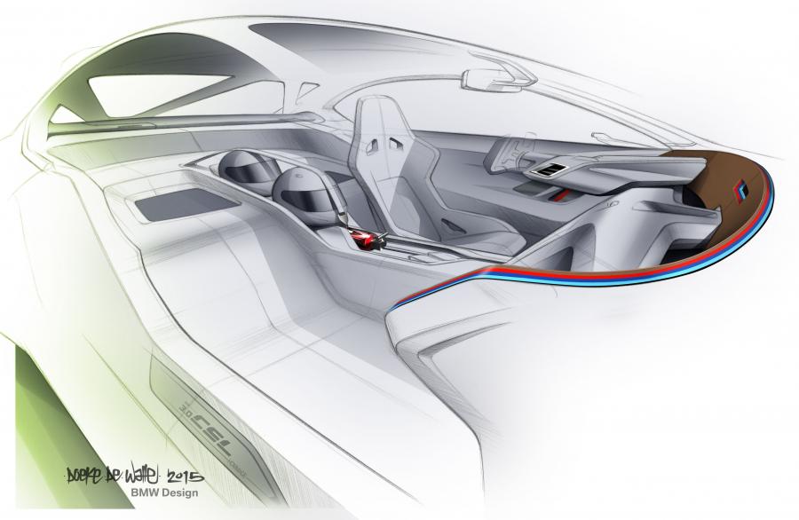  BMW 3.0 CSL Hommage Concept 2015 года  (фото 40 из 58)